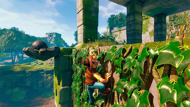 Điều khiển nhà thám hiểm Tad Stones leo trèo, chạy nhảy để tìm kiếm viên ngọc lục bảo thất lạc