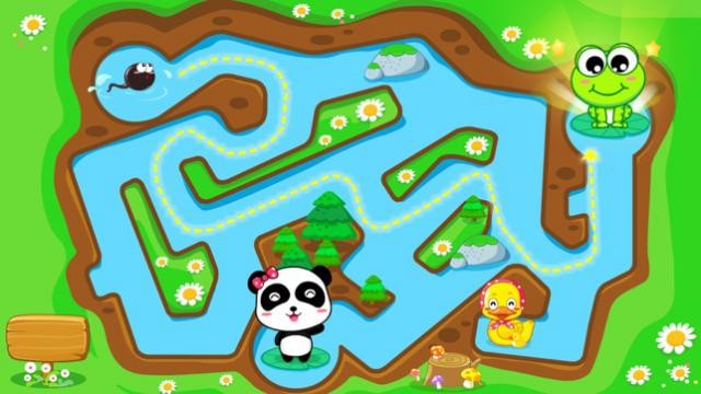 Giúp nòng nọc tìm đường về với mẹ ếch