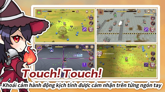 Game hành động kịch tính được cảm nhận trên từng ngón tay