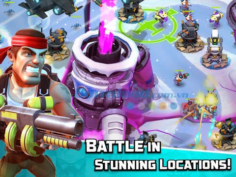 Alien Creeps TD cho iOS