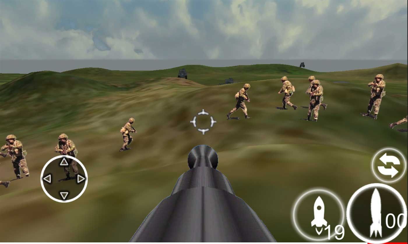 Lối chơi bắn súng góc nhìn thứ nhất của Beach Head đem tới cảm giác chân thực khi bắn súng