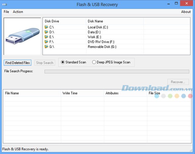 Flash & USB Recovery
