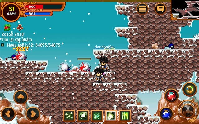 Đồ họa Ninja School đẹp