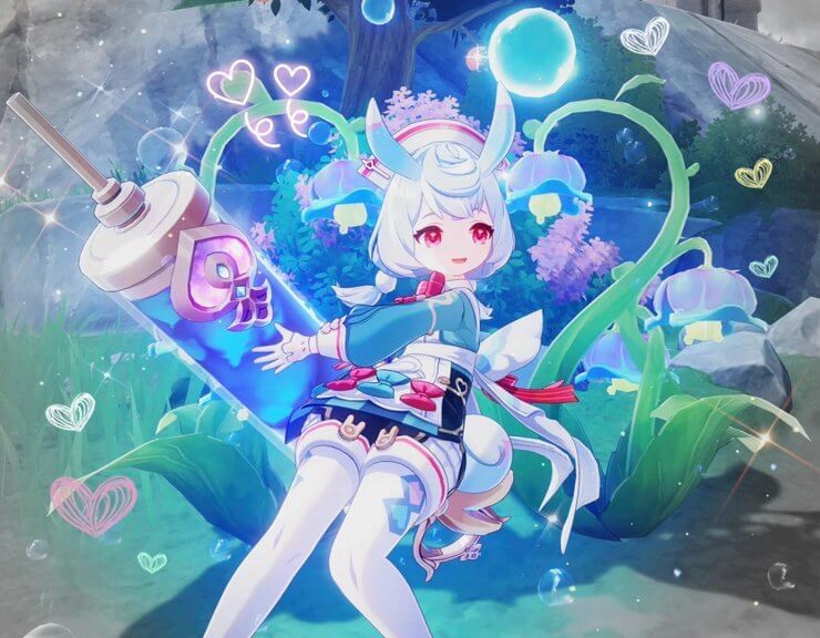 Tạo hình Sigewinne trong Genshin Impact