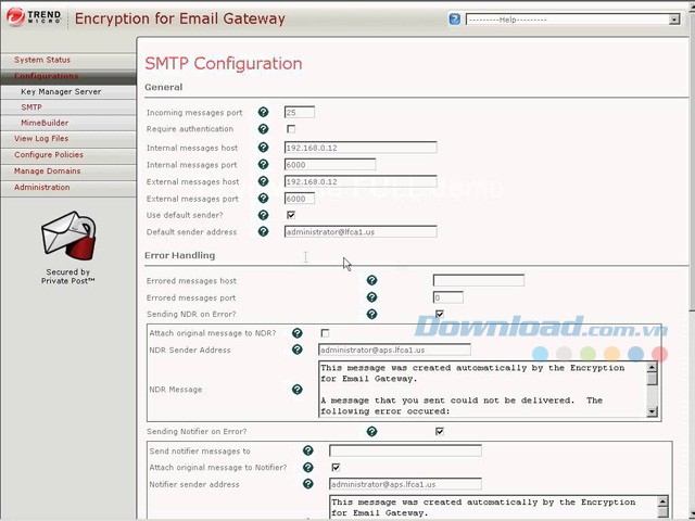 Trend Micro Email Encryption Client