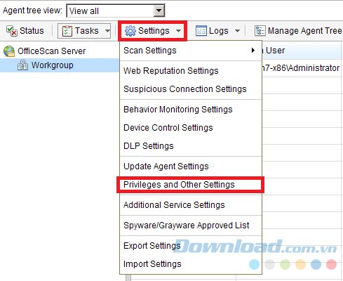 Trend Micro OfficeScan