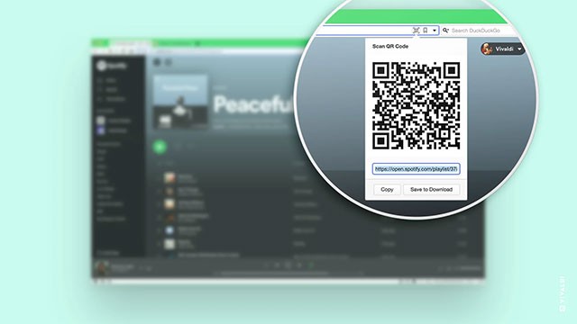 Chia sẻ URL tiện lợi bằng mã QR code