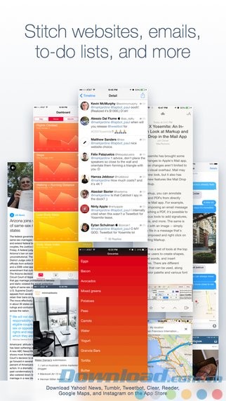 Hỗ trợ nhiều app