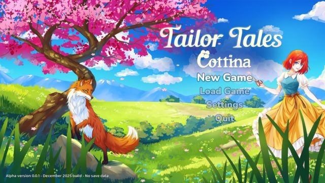 Tailor Tales Cottina là game otome nông trại ấm cúng xoay quanh câu chuyện tình yêu của thợ may