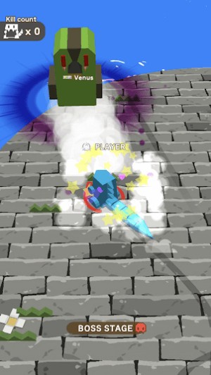 Đấu boss mạnh và dai sức