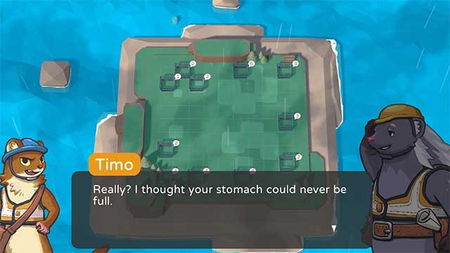 Đồ họa phong cách nhẹ nhàng, tươi mới với các nhân vật động vật dễ thương