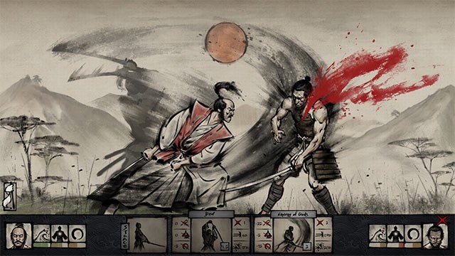 Hệ thống chiến đấu theo lượt và tàn khốc trong game Tale of Ronin