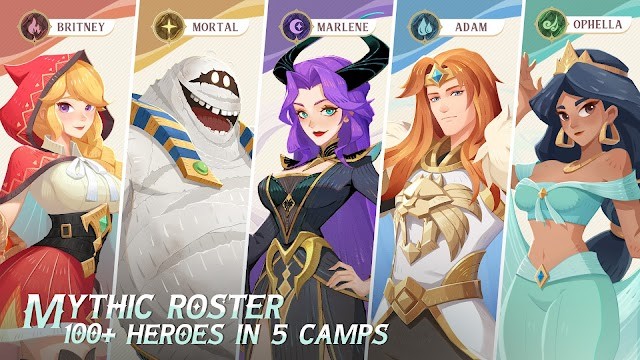 Thu thập và chiến đấu với các anh hùng cổ tích trong game Tales & Dragons: NewJourney