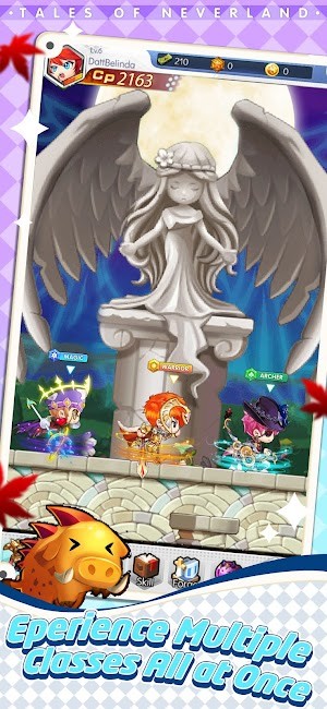 Trải nghiệm chơi nhiều lớp cùng lúc