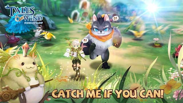Bắt thú cưng, thú cưỡi và cùng chúng khám phá thế giới của Tales of Wind