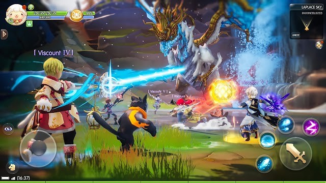 Tham gia các trận chiến hành động sôi động