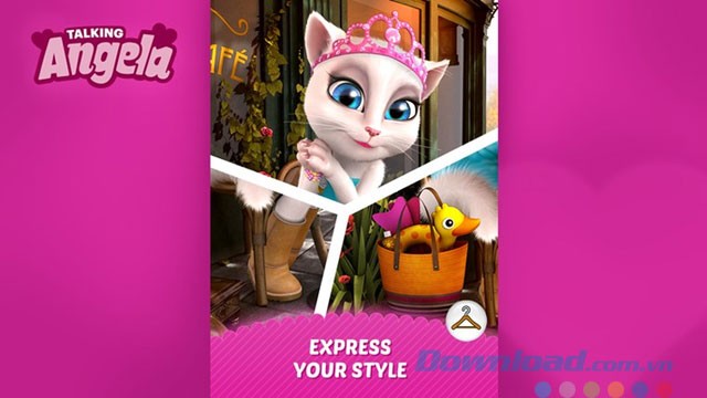 Tạo phong cách riêng cho Angela
