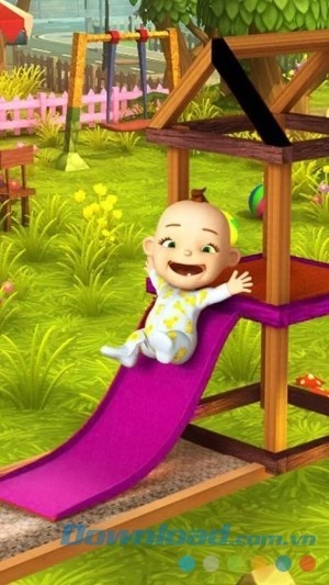 Đưa em bé ra sân chơi Talking Baby Games for Kids cho Android