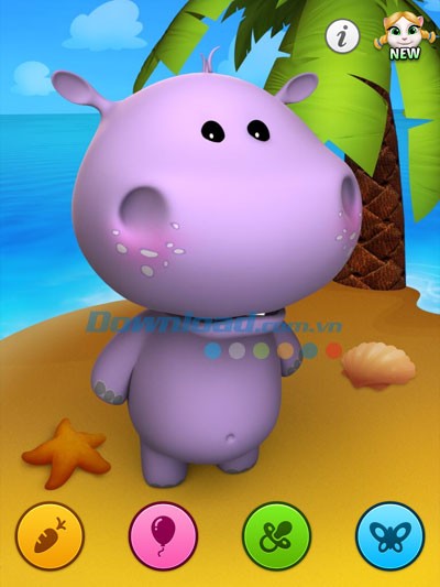 Talking Baby Hippo cho iOS