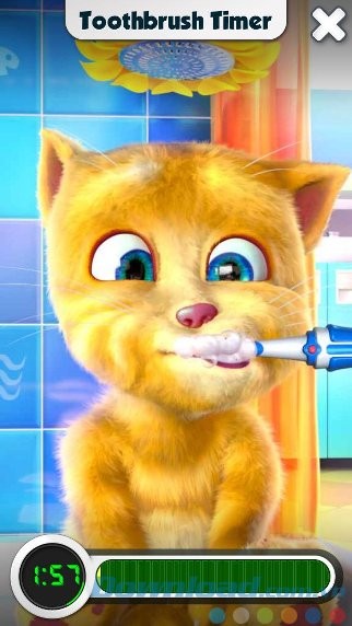 Mini game đánh răng