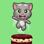 Talking Tom Cake Jump 1.0.6 - Tải Game Talking Tom Xếp Bánh Sinh Nhật cho iOS