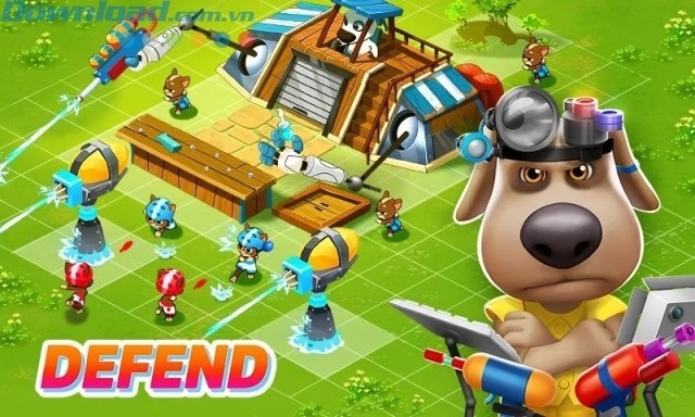 Thiết lập hệ thống phòng thủ bảo vệ trại