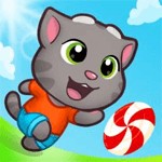 Talking Tom Candy Run iOS 1.3 - Tải Game Mèo Tom Chạy Bất Tận