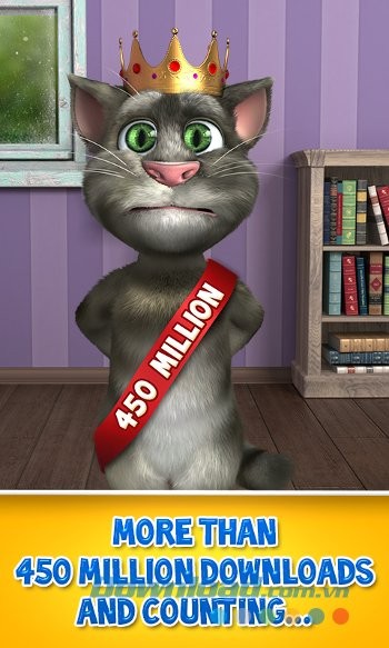 Nhân vật mèo Tom trong Talking Tom Cat 2