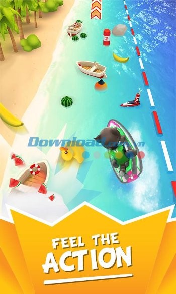 Trải nghiệm lối chơi mới cùng Talking Tom Jetski cho Android
