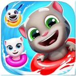 Talking Tom Pool iOS 1.2.3: Game Bắn Phao Bơi Vui Nhộn