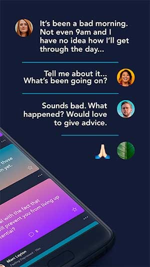 Chia sẻ gánh nặng tâm lý với người khác