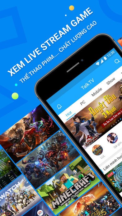 TalkTV - Xem Live stream trên iPhone