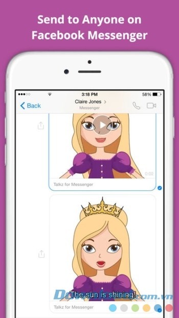 Kho Emoji và ảnh động Talkz