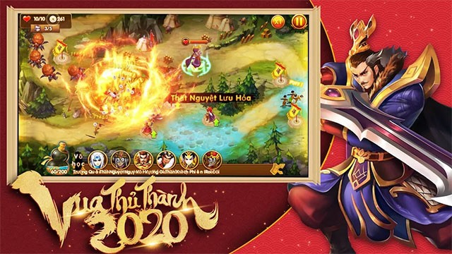 Game thủ thành Tam Anh Thủ Thành cho iOS