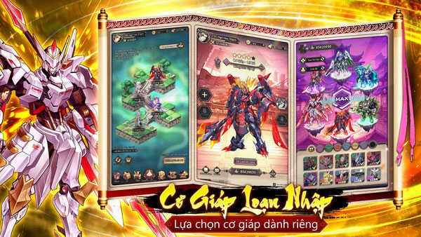 Cơ giáp loạn nhập - Lựa chọn cơ giáp dành riêng