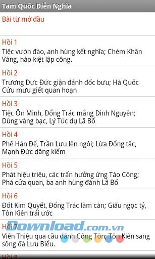 Tam Quốc Diễn Nghĩa for Android