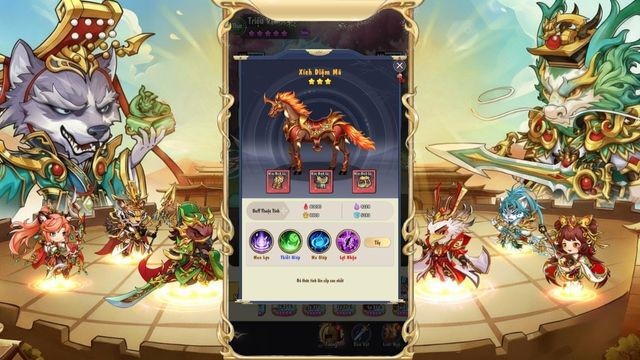 Hệ thống Thần Thú đóng vai trò trợ chiến quan trọng