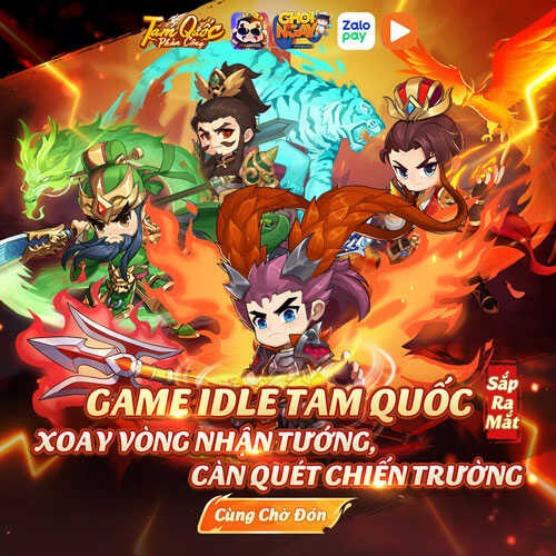 Lối chơi chiến thuật đấu và sưu tầm thẻ tướng idle