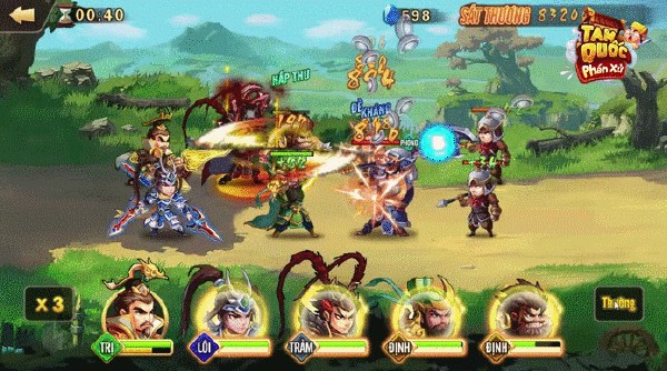 Game Tam Quốc vui nhộn trên di động