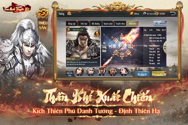 Thần khí xuất chiến - Kích thiên phú danh tướng