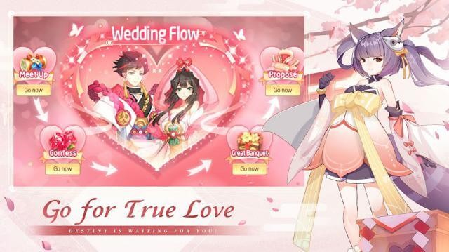 Tận hưởng tình yêu ngọt ngào cùng với bạn đời trong game