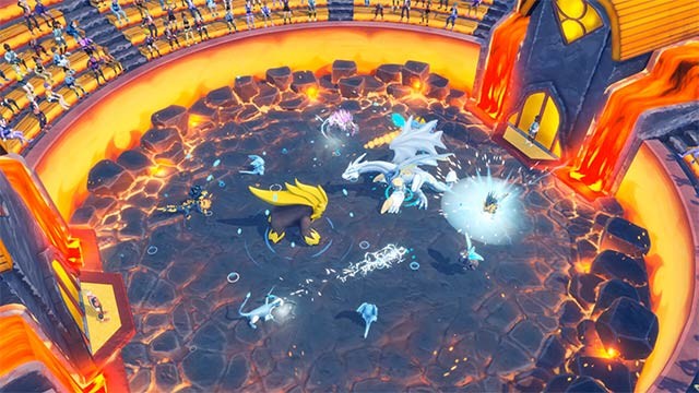 Huấn luyện và tiến hóa quái vật để tham gia chiến đấu trên các đấu trường