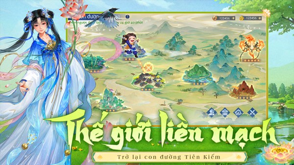 Thế giới liền mạch, trở lại con đường tiên kiếm