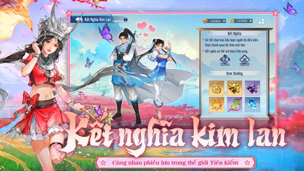 Kết nghĩa kim lan, cùng nhau phiêu lưu trong thế giới tiên kiếm