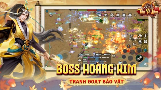 Boss hoàng kim, trang đoạt bảo vật