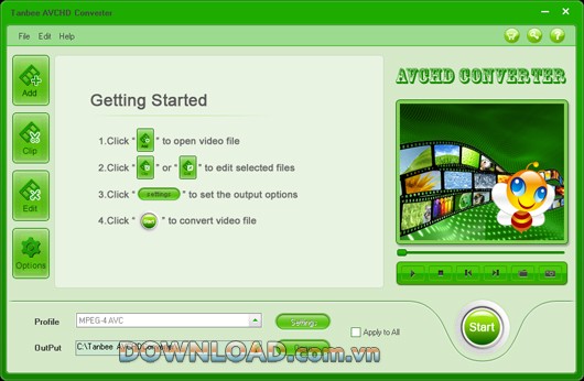Tanbee AVCHD Converter
