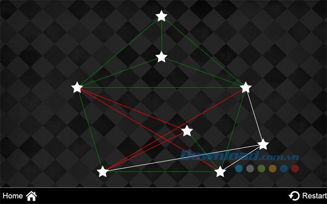 Mức độ khó với nhiều dây và đan với nhau phức tạp hơn