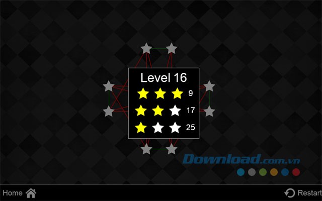 Cách tính điểm sao của Tangled