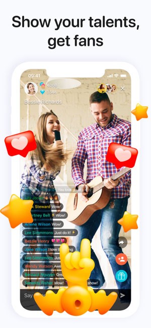 Thế hiện tài năng trên Tango