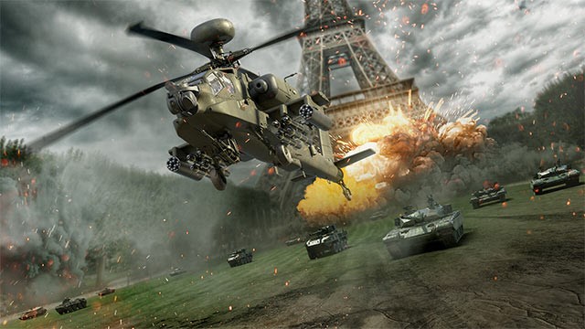 Chiến đấu trên các chiến trường mang tính biểu tượng của Thế chiến 2